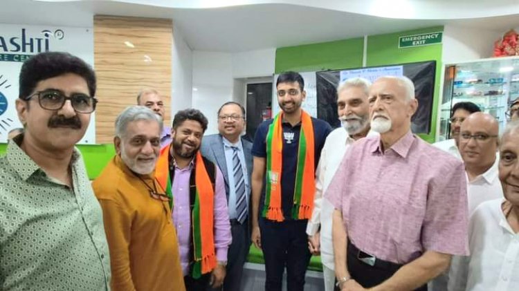 Loksabha Chunav 2024 : दिव्यदृष्टी में भाजपा उम्मीदवार के पुत्र ध्रुव पियूष गोयल की नजर आई "दूरदृष्टि"