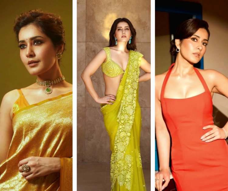 फ़ैशन गेम को लेकर हमेशा चर्चा में रहती हैं राशि खन्ना