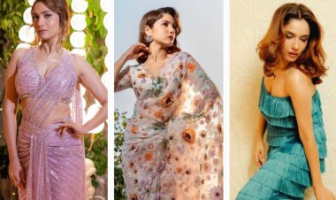 आकर्षक गाउन से लेकर सदाबहार साड़ियों तक फैशन आइकन के रूप में चमकीं अंकिता लोखंडे !