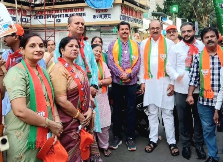 Loksabha Chunav 2024 : मीरा रोड में नरेश म्हस्के के चुनाव प्रचार में उतरी नारी शक्ति !