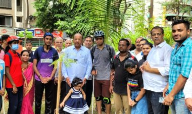 पूर्व सांसद गोपाल शेट्टी ने पर्यावरण संतुलन के लिए हर नागरिक को पौधारोपण करने का दिया संदेश