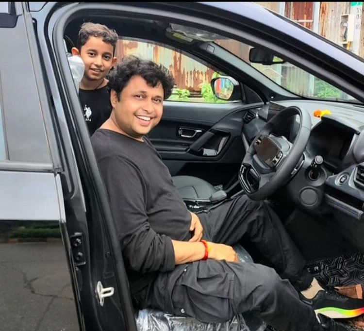 एक्टर योगेश त्रिपाठी के कार कलेक्शन में शामिल हुई तीसरी कार !