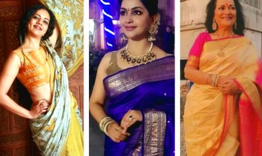 &TV की अभिनेत्रियों ने साड़ियों और पारंपरिक परिधानों के प्रति जताया अपना प्यार 
