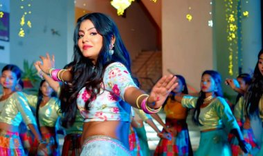 सहेली की शादी में माही श्रीवास्तव की 'गिर गईल नथिया बरतिया में'