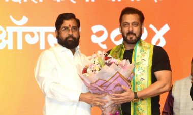 मुख्यमंत्री एकनाथ शिंदे और सलमान खान की उपस्थिति में 'धर्मवीर 2: मुक्काम पोस्ट ठाणे' का ट्रेलर हुआ लॉन्च