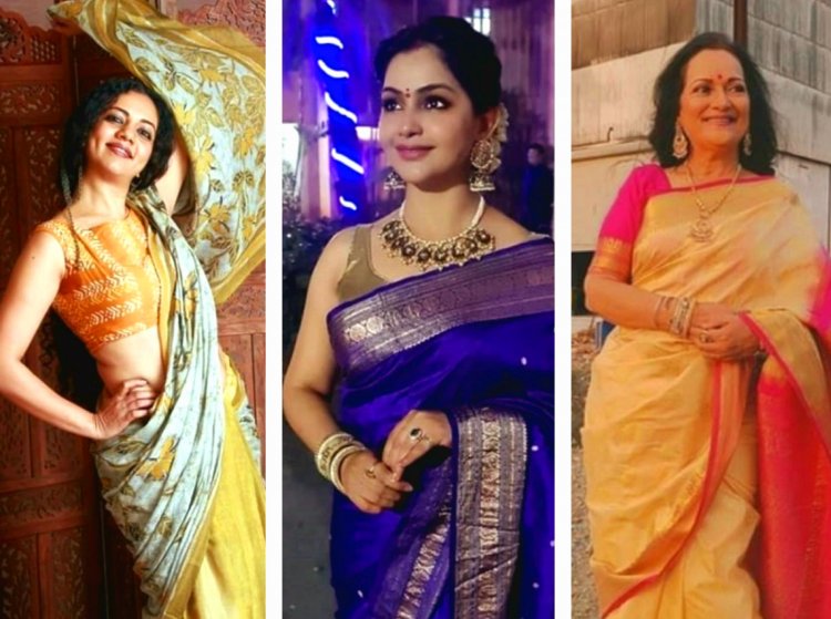 &TV की अभिनेत्रियों ने साड़ियों और पारंपरिक परिधानों के प्रति जताया अपना प्यार 