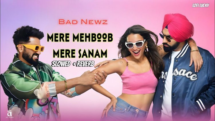 "मेरे महबूब मेरे सनम" में त्रिप्ती डिमरी की विक्की कौशल और एमी विर्क के साथ  शानदार केमिस्ट्री