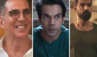 अक्षय कुमार की खेल खेल में, राजकुमार राव की स्त्री 2 और जॉन अब्राहम की वेदा का बॉक्स ऑफिस पर 15 अगस्त को तगड़ा मुकाबला !