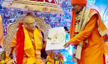 शंकराचार्य परम पूज्य श्री प्रज्ञानानंद सरस्वती जी महाराज का पालघर में आगमन 