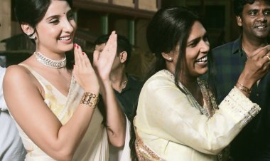 नोरा फतेही अभिनीत फिल्म 'मटका' के सेट से सामने आईं BTS तस्वीरें !