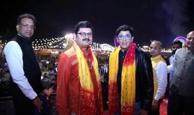 "भाबीजी घर पर हैं" के कलाकार आसिफ शेख और रोहिताश्व गौड़ पहुंचे लालकिला की प्रतिष्ठित लव कुश रामलीला में