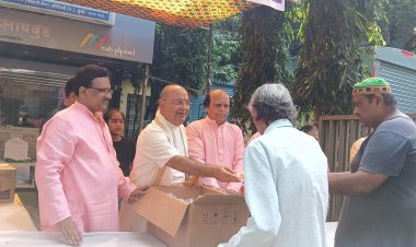 दशहरा के अवसर पर बोरीवली में अन्न दान-महादान का आयोजन