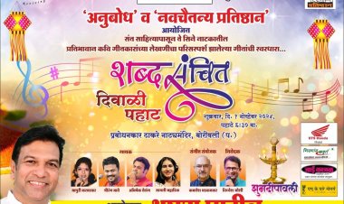 बोरीवलीत 'शब्दसंचित'  दिवाळी पहाट...