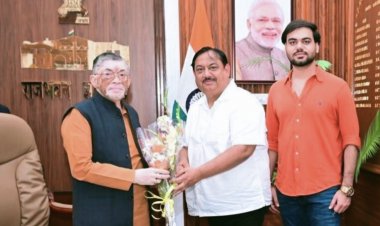 झारखंड के महामहिम राज्यपाल से मिले इंपा प्रेसिडेंट अभय सिन्हा