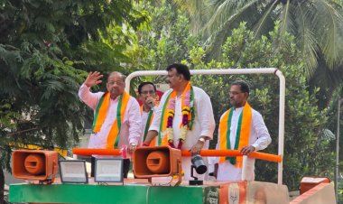 महायुति प्रत्याशी संजय उपाध्याय के चुनाव प्रचार में पहुंचे जनसेवक गोपाल शेट्टी