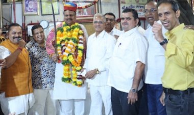 विधायक संजय उपाध्याय का बोरीवली में भव्य नागरी सत्कार समारोह सम्पन्न