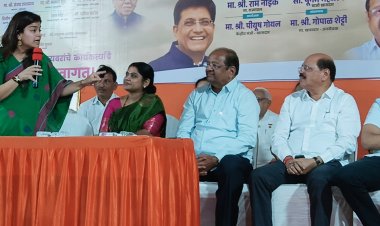 क्रिकेट के मैदान पर चौके-छक्के जड़कर जनसेवक गोपाल शेट्टी ने की "अटल खेल महोत्सव" की भव्य शुरुवात 