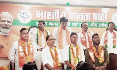 सिलवासा भाजपा मंडल-4 के अध्यक्ष नियुक्त किए गए भाजपा नेता जगदीश पांडे 