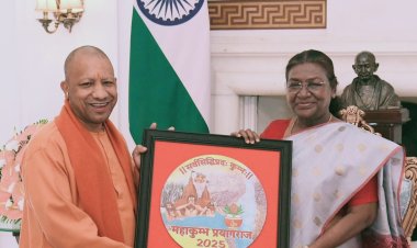  CM योगी आदित्यनाथ ने राष्ट्रपति से की मुलाकात : महाकुम्भ में आने का दिया न्योता