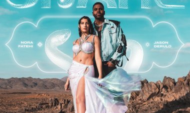 जेसन डेरुलो के साथ बहुप्रतीक्षित सहयोग "स्नेक" का  नोरा फतेही ने पोस्टर किया साझा