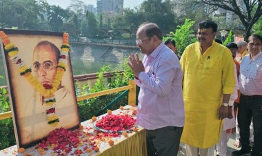 स्वातंत्र्य वीर सावरकर की पुण्यतिथि निमित्त बोरीवली में माल्यार्पण कार्यक्रम का आयोजन