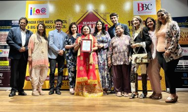 डॉ. मंजू मंगलप्रभात लोढ़ा को मिला "लाइफटाइम अचीवमेंट अवार्ड"