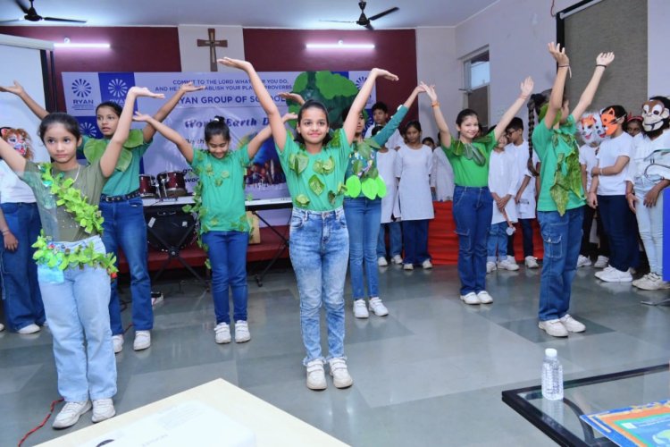 रायन इंटरनेशनल स्कूल-गोरेगांव में अर्थ डे उत्सव का आयोजन