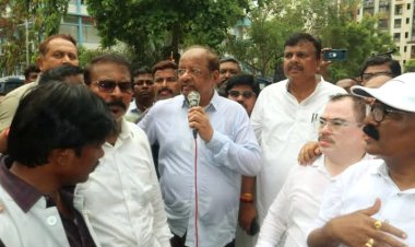 Big Breaking पूर्व सांसद गोपाल शेट्टी के प्रयासों से टल गई केतकीपाड़ा की  तोड़क कार्रवाई : पर्यायी जगह देने के बाद ही कार्रवाई पर बनी सहमति !