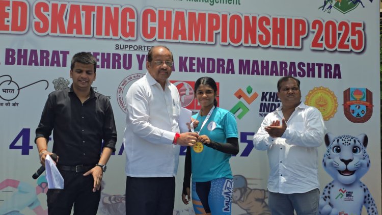 "ओपन स्पीड स्केटिंग चॅम्पियनशिप 2025" का बोरीवली में हुआ भव्य आयोजन 