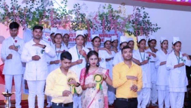 ग्लोबल इंस्टिट्यूट ऑफ़ नर्सिंग एंड पैरामेडिकल साइंसेज़ में अंतर्राष्ट्रीय नर्सिंग दिवस समारोह का आयोजन