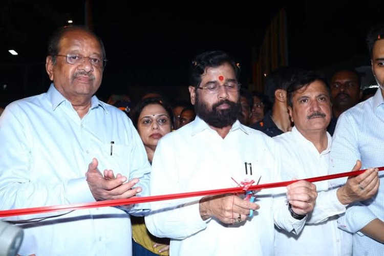 श्यामनारायण ठाकुर झगडू सिंह मनोरंजन मैदान के नूतनीकरण के उपरांत उप-मुख्यमंत्री एकनाथ शिंदे ने किया लोकार्पण 