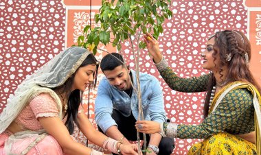The Cast of Shemaroo Umang's Badi Haveli Ki Chhoti Thakurain Plants a Greener Tomorrow on World Environment Day