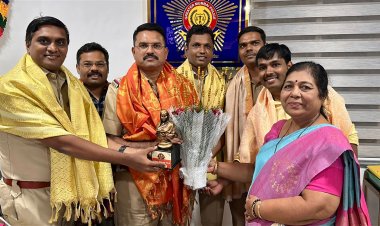 13 किलो सोना चोरी मामले में आरोपियों को दबोचने वाले पुलिसकर्मियों को विधायक मनिषाताई चौधरी ने किया सम्मानित