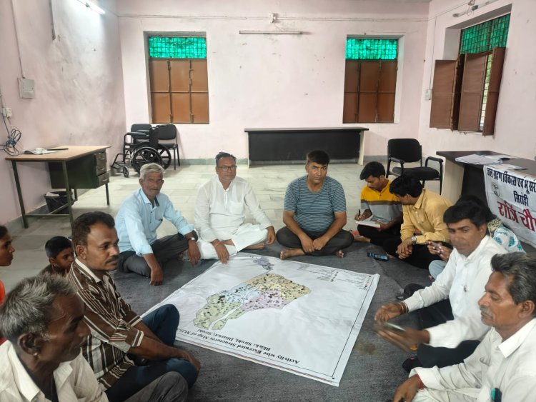 पाड़ीव ग्राम पंचायत द्वारा अमृत सरोवर योजना में निबला नाड़ी को शामिल करने का प्रस्ताव पारित