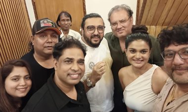 देशभक्ति पर आधारित गीत "मेनू हँसके विदा कर दे" की रिकार्डिंग सम्पन्न