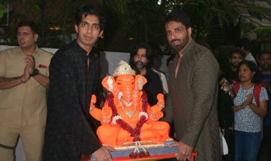 Sonu Sood का इको-फ्रेंडली गणेशोत्सव : श्री की मूर्ति का धूमधाम से घर पर ही किया विसर्जन 
