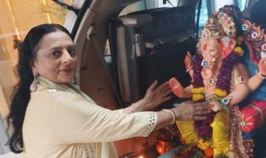 Anant Chaturdashi : श्रद्धा और भक्ति में डूबी डॉ. मंजू लोढ़ा ने भावुक मन से की बप्पा की विदाई