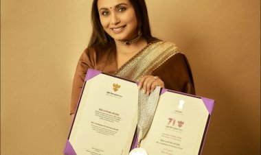 रानी मुखर्जी ने अपने पिता को समर्पित किया अपना पहला राष्ट्रीय पुरस्कार