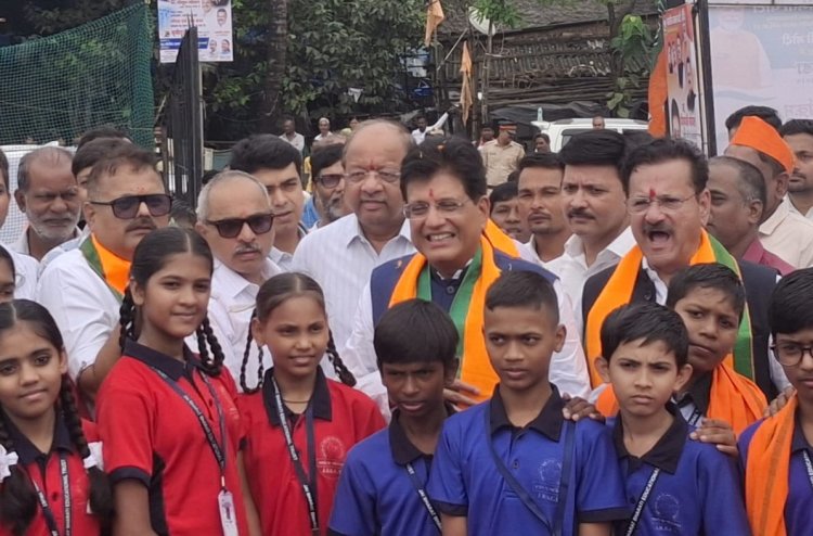 प्रधानमन्त्री के जन्मदिन पर कांदिवली में "एक पेड़ मां के नाम" अंतर्गत पौधारोपण का आयोजन