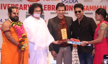 गऊ भारत भारती ने एक भव्य समारोह में संगीत मासूम को अवार्ड देकर किया सम्मानित 