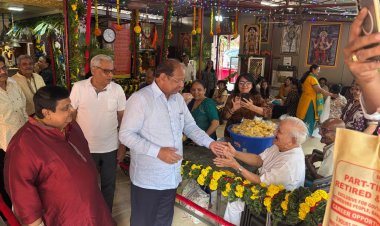 "जलाराम जयंती महोत्सव" के भव्य आयोजन में शामिल हुए पूर्व सांसद गोपाल शेट्टी