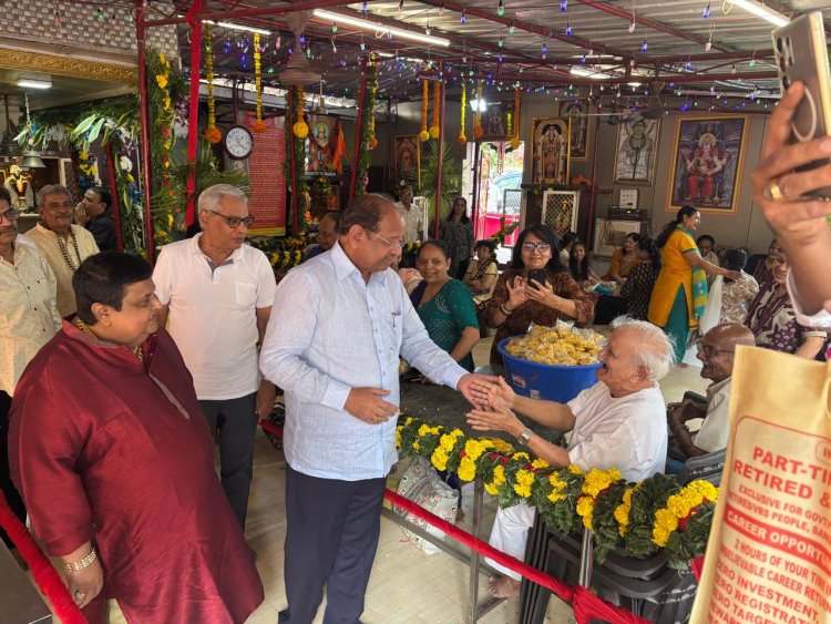 "जलाराम जयंती महोत्सव" के भव्य आयोजन में शामिल हुए पूर्व सांसद गोपाल शेट्टी