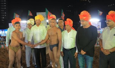कांदिवली में कुश्ती के विराट दंगल का भव्य आयोजन हुआ