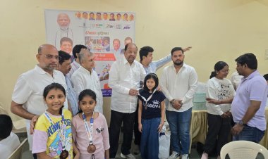 पोईसर जिमखाना में शतरंज प्रतियोगिता के आयोजन में पहुंचे पूर्व सांसद गोपाल शेट्टी