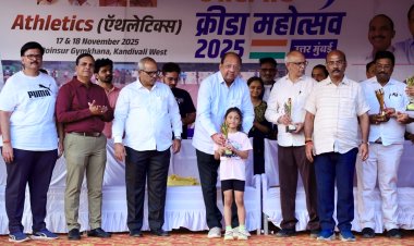 पोईसर जिमखाना में एथलेटिक्स विजेताओं को पूर्व सांसद गोपाल शेट्टी ने किया पुरस्कृत