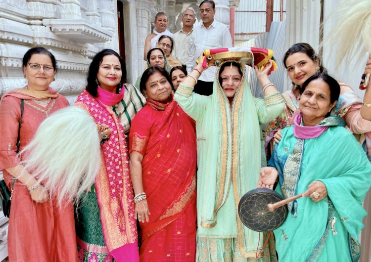 लोढ़ा बेलव्यू की प्रथम वर्षगांठ पर भव्य प्रतिष्ठा ध्वजा महोत्सव का आयोजन ... 