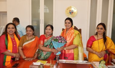 दहिसर की विधायक मनिषा ताई चौधरी की महापौर श्रीमती रितूताई तावड़े से सदिच्छा भेंट