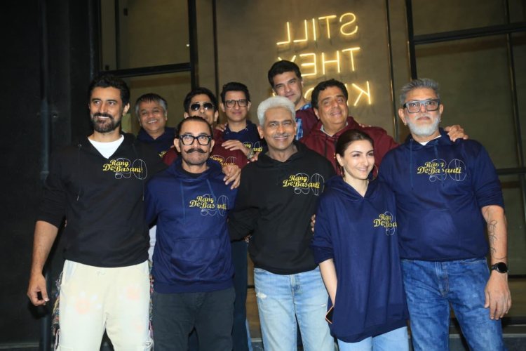  "रंग दे बसंती" के 20 साल पूरे होने का जश्न ...