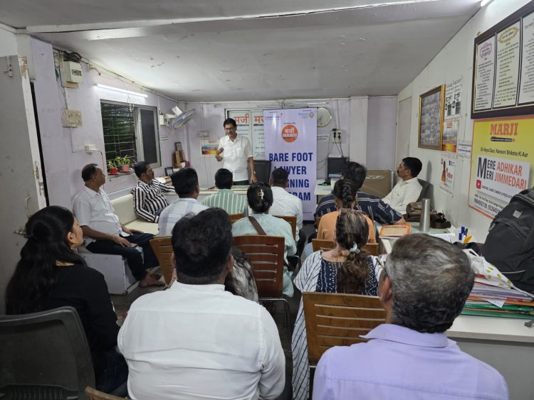 Kurla :  ‘मर्जी’ संस्था के बैनर तले आरटीआई कानून पर जागरूकता कार्यक्रम संपन्न...