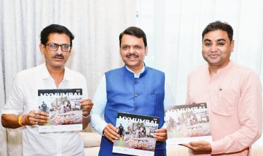 ‘माई मुंबई 2026’ कैलेंडर का मुख्यमंत्री देवेंद्र फडणवीस ने किया लोकार्पण